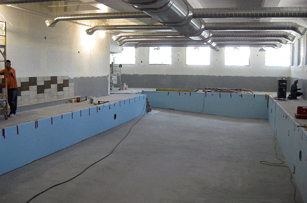 colorado athletic club tabor center pool construction