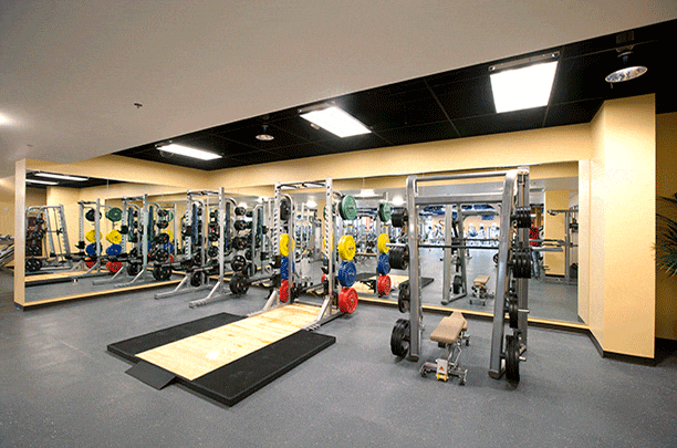 colorado athletic club tabor center weight room two