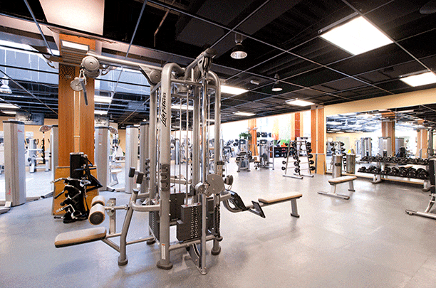 colorado athletic club tabor center workout room